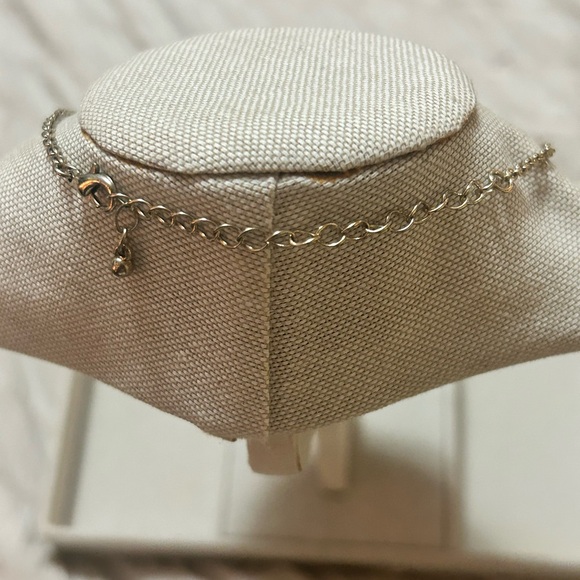 Tory Burch Gold and Silver Tone Medallion Necklace - Picture 4 of 4